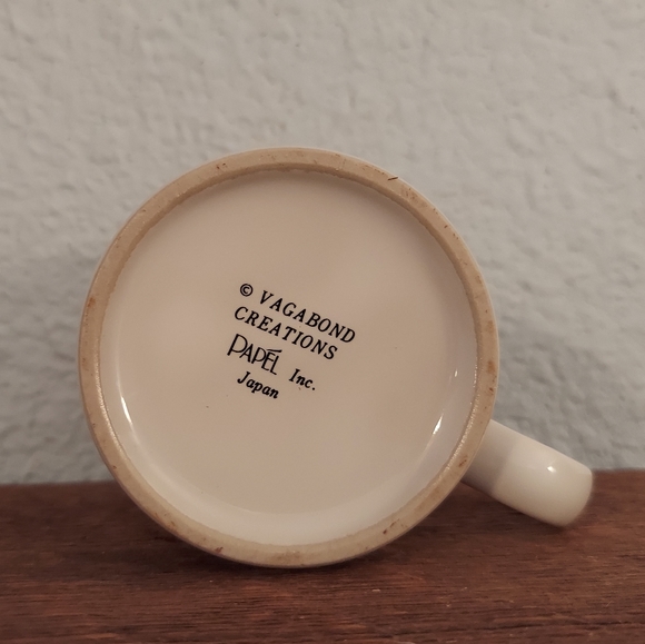 Vintage First Birthday Mug 1 Enjoy Today Papel Made in Japan Small Mug - Picture 4 of 5